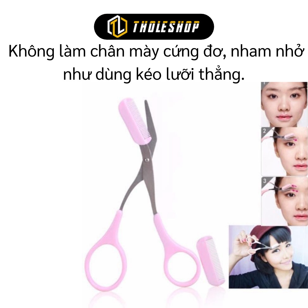 Kéo cắt tỉa lông mày Mini Brow Class đường cắt tự nhiên, dễ sử dụng 3093