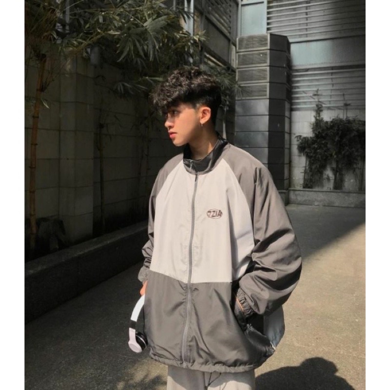 Áo Khoác Dù 7ZIA Nam Nữ Form Rộng Unisex 1 Lớp Siêu Hot Ulzzang