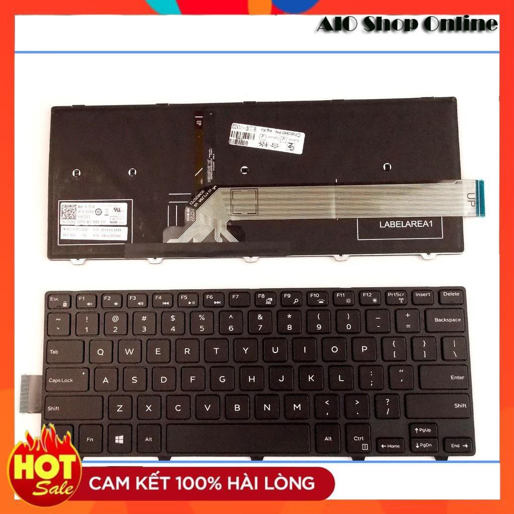 ⚡  Bàn Phím Laptop Dell Inspiron 14 3000 3441 3442 3443 3878 14 5000 5445 5442 5447 5448 CÓ ĐÈN – LOẠI TỐT