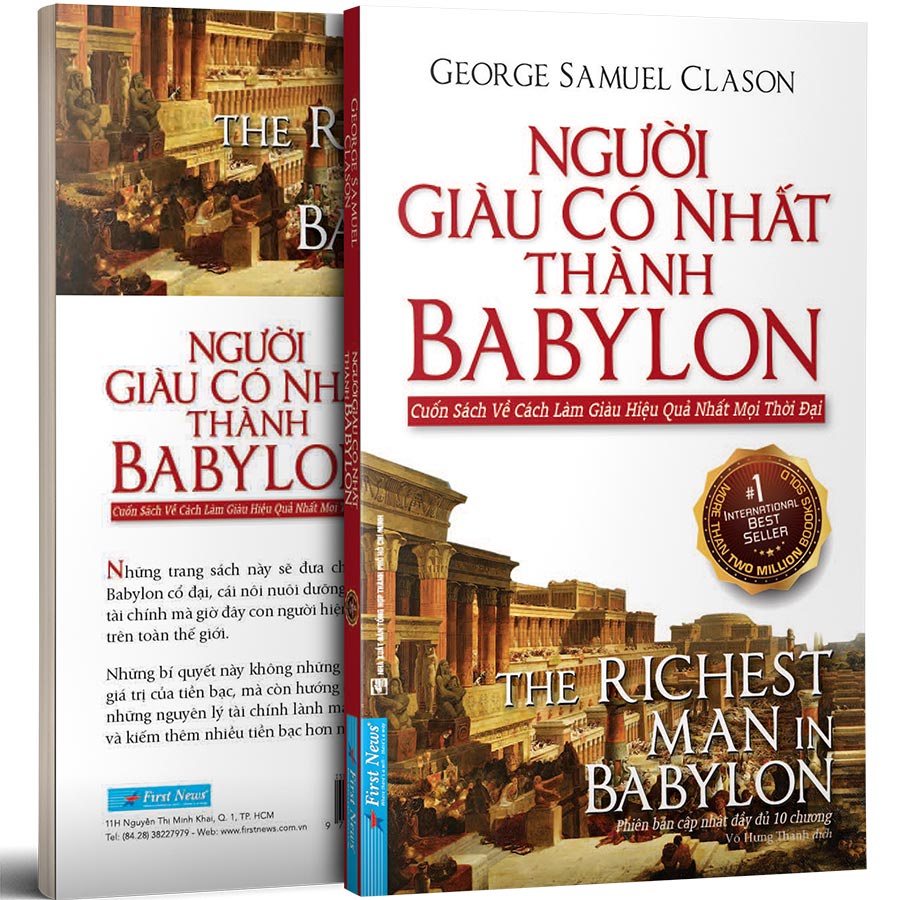 Sách - Người Giàu Có Nhất Thành Babylon (Tái Bản) - First News