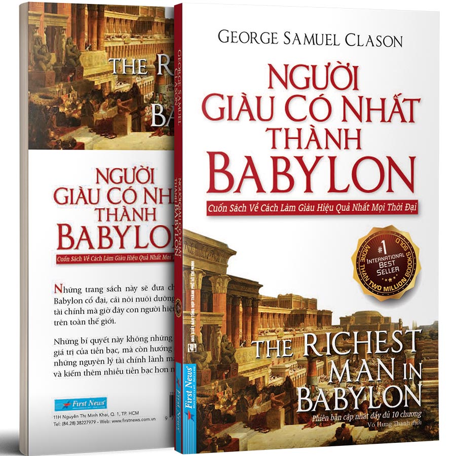 Sách - Người Giàu Có Nhất Thành Babylon - Cuốn Sách Về Cách Làm Giàu Hiệu Quả Nhất Mọi Thời Đại