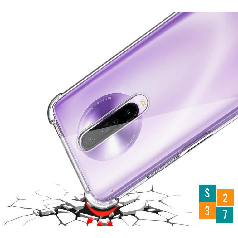 Ốp lưng Xiaomi K30 , K30 Pro Ốp dẻo PU 6D trong suốt Silicone chống sốc 4 góc cao cấp