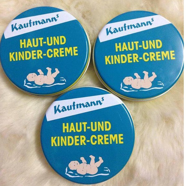 🍀️ Kem chống hăm Kaufmann Haut und Kinder Crème 75ml, Bảo vệ làn da nhạy cảm của trẻ khi đóng bỉm -Hàng nội địa Đức 🍀️
