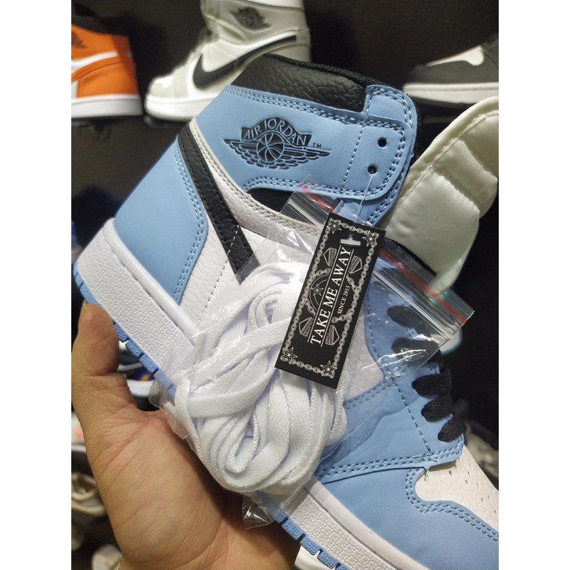 Giày Thể Thao Jd cao cổ trắng xanh | BigBuy360 - bigbuy360.vn