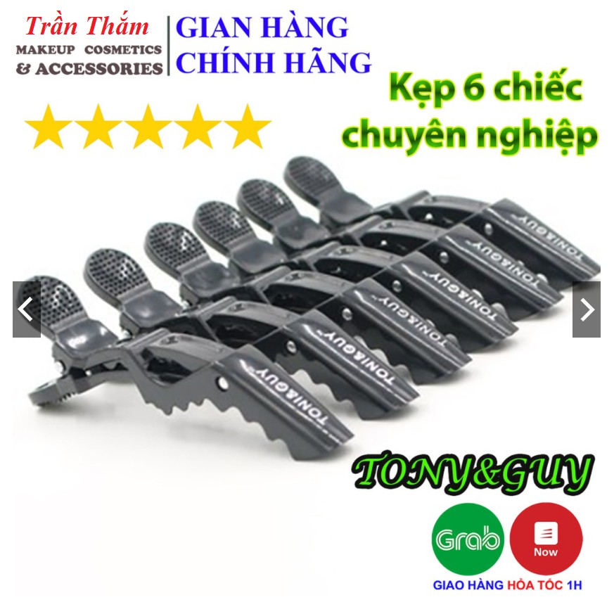 GIÁ SỈ  Kẹp vịt chia tóc TONY&amp;GUY 30k/ 6 cái ⭐ CÓ VIDEO HÀNG THẬT DO SHOP TỰ QUAY ⭐