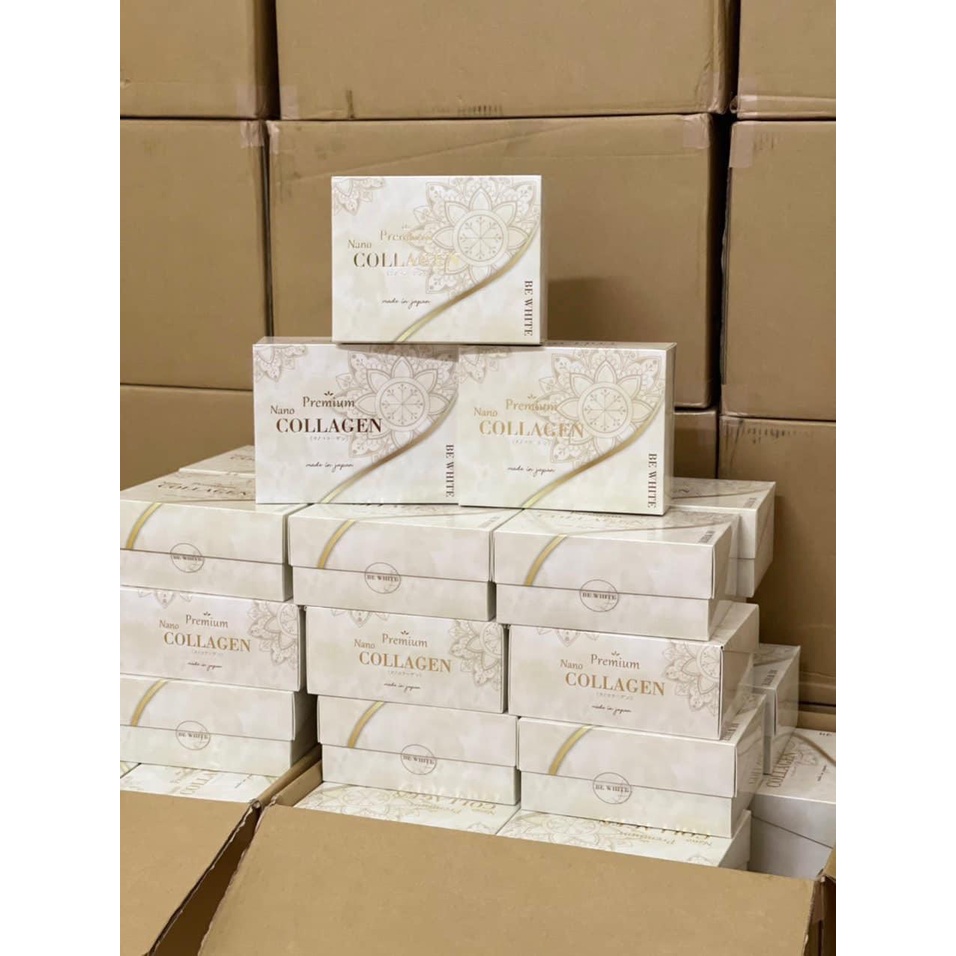 Nước uống collagen bewhite giúp trắng da bewhite premium nano 30 gói x 30ml