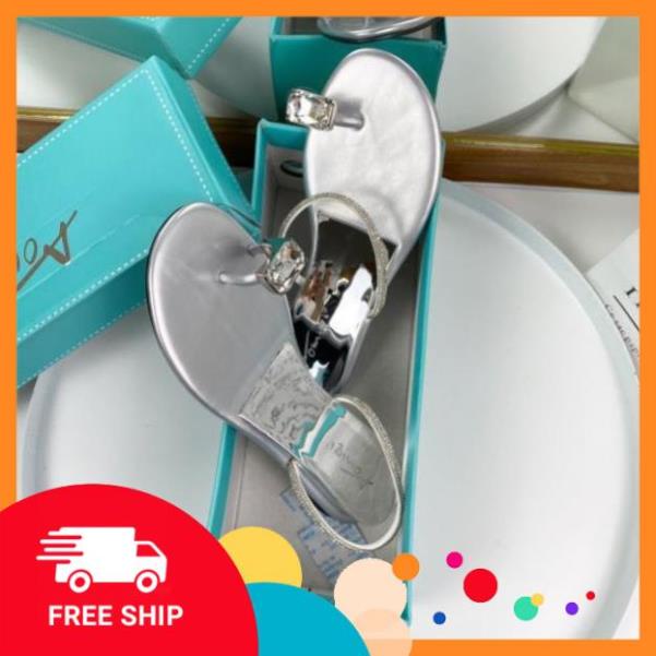 SALE Xả (Xả Kho) Sang Chảnh K²H(ẢNH THẬT) Dép Xỏ Ngón Nhẫn Đính Đá Fullbox * 2021 ♡ : * . < . ^ ' . ! . &