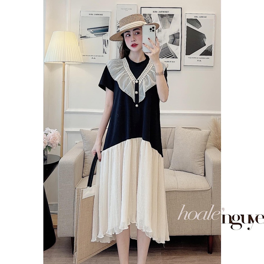 Set đồ nữ cá tính, set váy liền thân đi chơi sang chảnh mùa hè đẹp 8A00146 | BigBuy360 - bigbuy360.vn