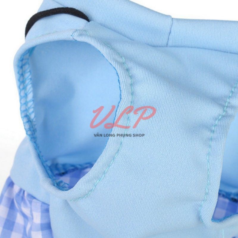 [2.5kg-7.5kg] Váy ôm dễ thương - trang phục thú cưng đáng yêu
