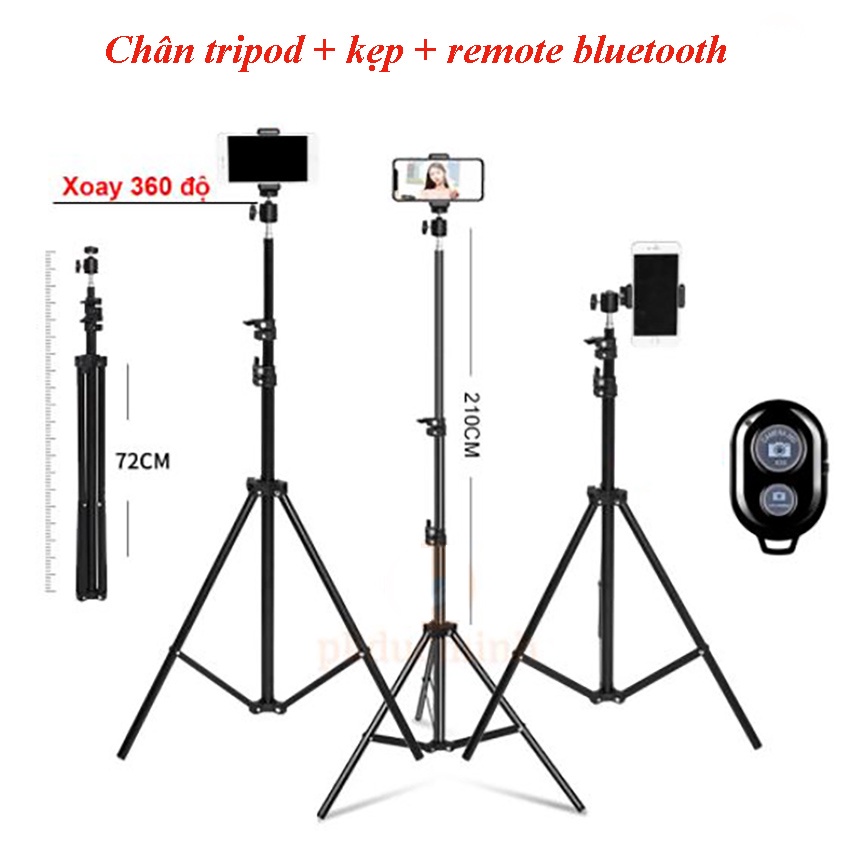 Gậy livestream , quay tiktok ,quay video, chụp ảnh loại XỊN loại TỐT