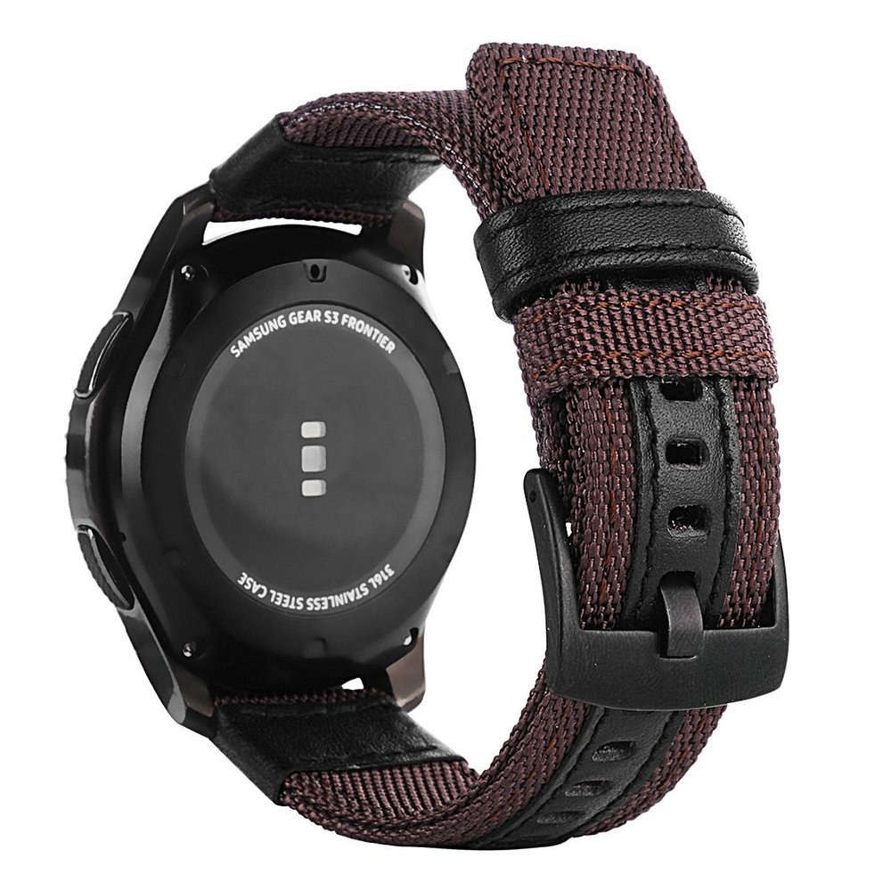 Dây đeo sợi nylon 22mm cho đồng hồ thông minh Samsung Gear S3 Frontier / Classic