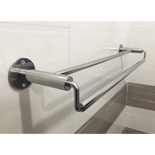 (Hàng đẹp)Thanh Vắt Khăn Đôi Inox 304 40p