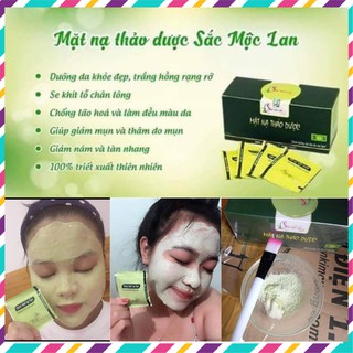 Mặt Nạ Thảo Dược Sắc Mộc Lan