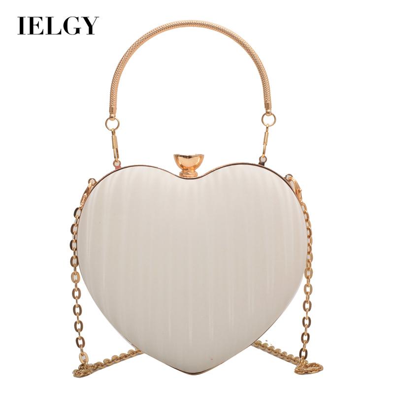 IELGY Túi Đeo Chéo mini Hình Trái Tim Thời Trang Dành Cho Nữ