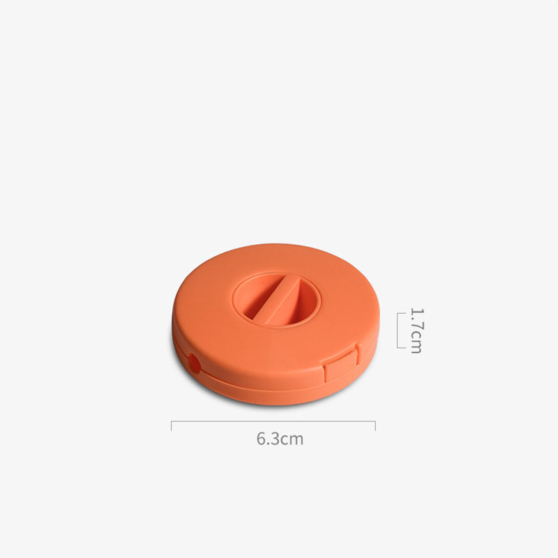 Hộp Đựng Dây Cáp Tai Nghe Hình Tròn Có Thể Tái Sử Dụng Kèm Giá Đỡ USB