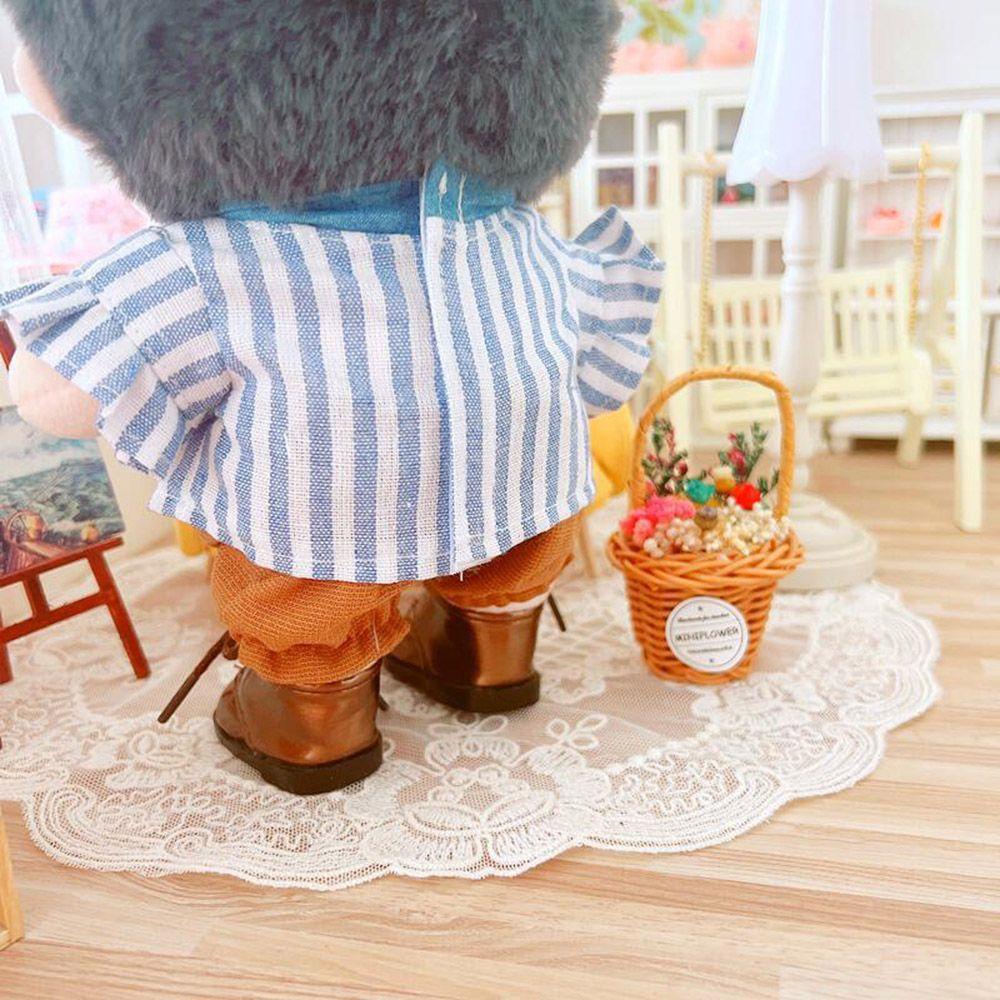 Áo Sọc Cầu Vồng Dễ Thương Cho Búp Bê