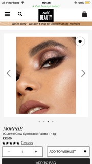 Bảng mắt 9 ô Morphe Babes 9C