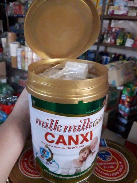 Sữa bột dinh dưỡng dành cho người già MilkMilkGold - MẪU MỚI