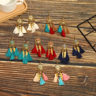 Khuyên tai boho khuyên bohemian đi biển du lịch