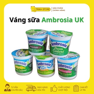 Váng sữa Ambrosia UK bổ sung canxi vitamin D cho bé chắc khỏe xương, tăng cường hệ miễn dịch