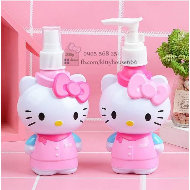 🌻BÌNH CHIẾT SỮA TẮM / DẦU GỘI 🎀 KITTY HOUSE