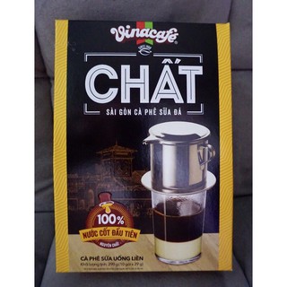 Vinacafe Chất - Sài Gòn Cà Phê Sữa Đá Hộp 10 Gói x 29G