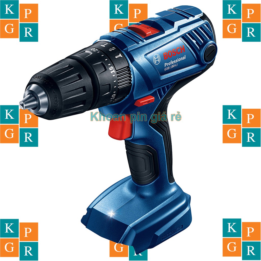 KPGR Máy khoan pin 3 chức năng Bosch GSB 180-LI