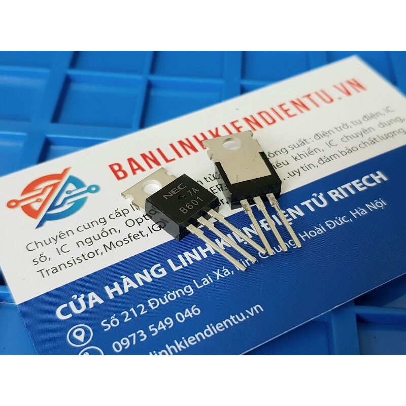 [Combo 2 chiếc] B601 2SB601 Transistor PNP 100V 5A TO-220