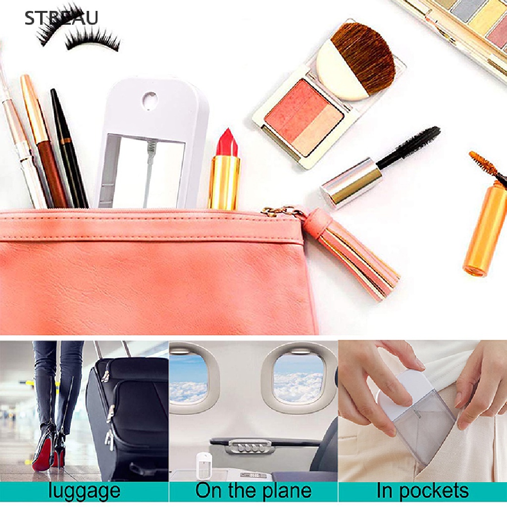 [Hàng mới về] Bình xịt rỗng bằng nhựa 48ml kèm thẻ xịt tiện dụng đa năng