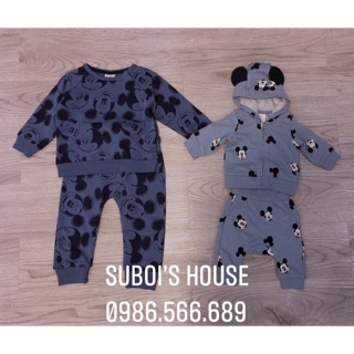 Bộ mickey xanh siêu xinh ( bộ không mũ)