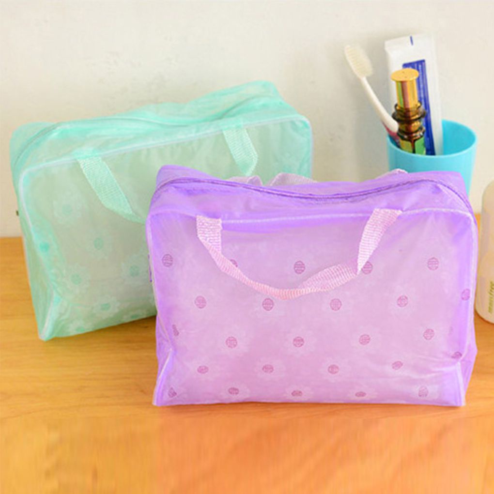 Portable Makeup Cosmetic Toiletry Travel Wash Toothbrush Pouch Organizer Bag Case Handbag