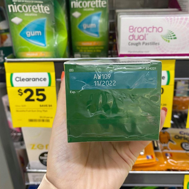 [Mã 154FMCGSALE giảm 8% đơn 500K] Kẹo cai thuốc lá Nicorette 4mg Vị Trái Cây