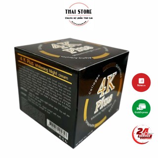 Kem Dưỡng Trắng Da Mặt 4K PLUS Whitening Night Cream Thái Lan 💖HOT SALE💖