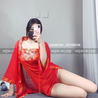 Cosplay cổ trang kèm yếm dạng đầm big size