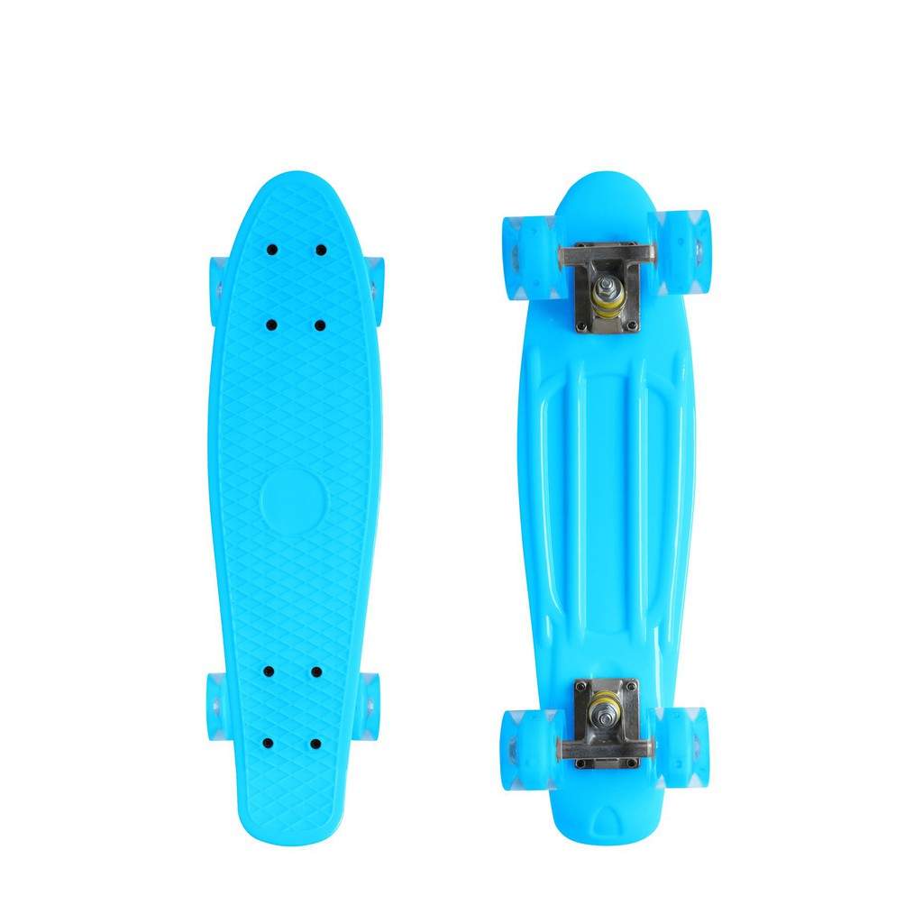 Ván trượt nhựa cao cấp bánh đèn kích thước 68.5x17.5x10 - Ván trượt Penny Board cỡ lớn cho trẻ em