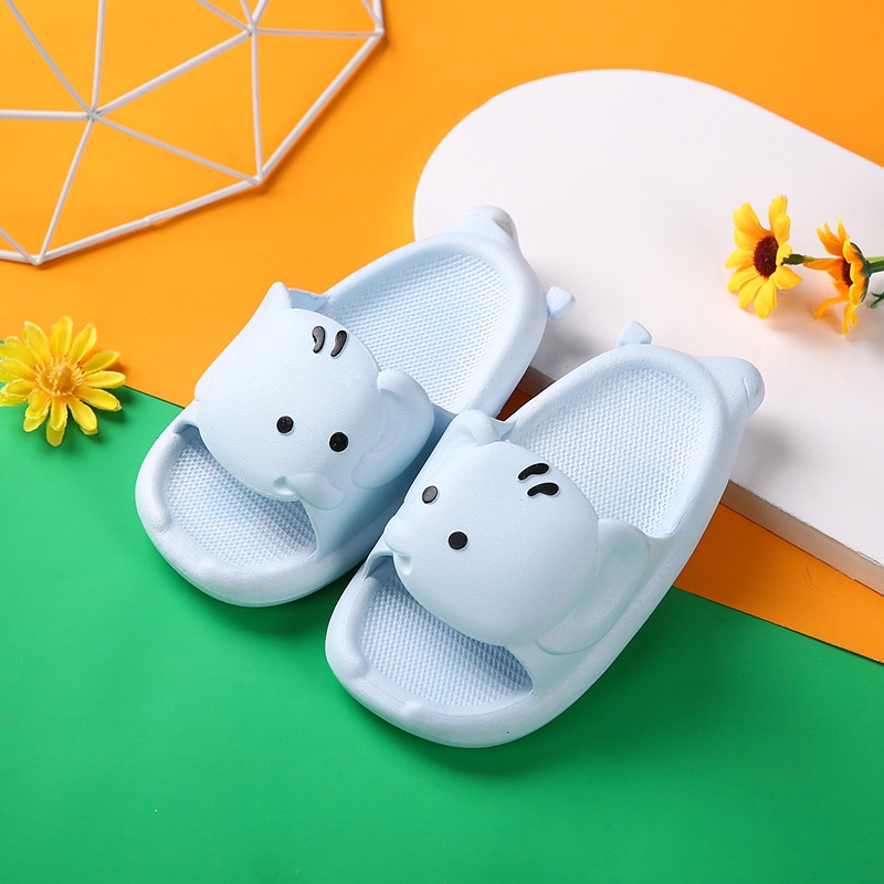 Dép trẻ em chống trơn trượt hình voi cute cho bé trai bé gái DE452
