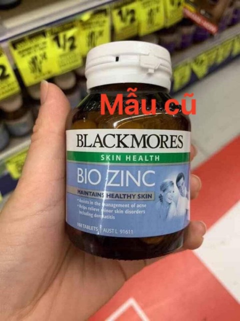 Viên bổ sung Kẽm Bio Zinc Blackmores Úc