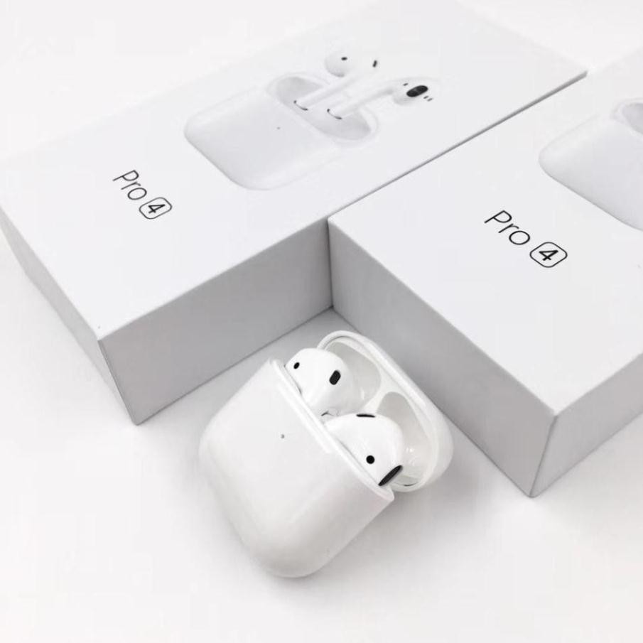 Tai Nghe không dây bluetooth Airpods Pro4 5.0 Âm Thanh HiFi Stereo Với Micrô Tích Hợp - Bass Cực Chất