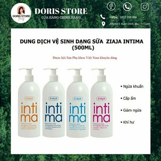 [500ml] Dung dịch vệ sinh dạng sữa Ziaja Intima