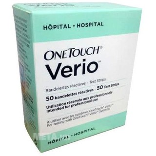 Que thử tiểu đường one toch verio hộp 50 que