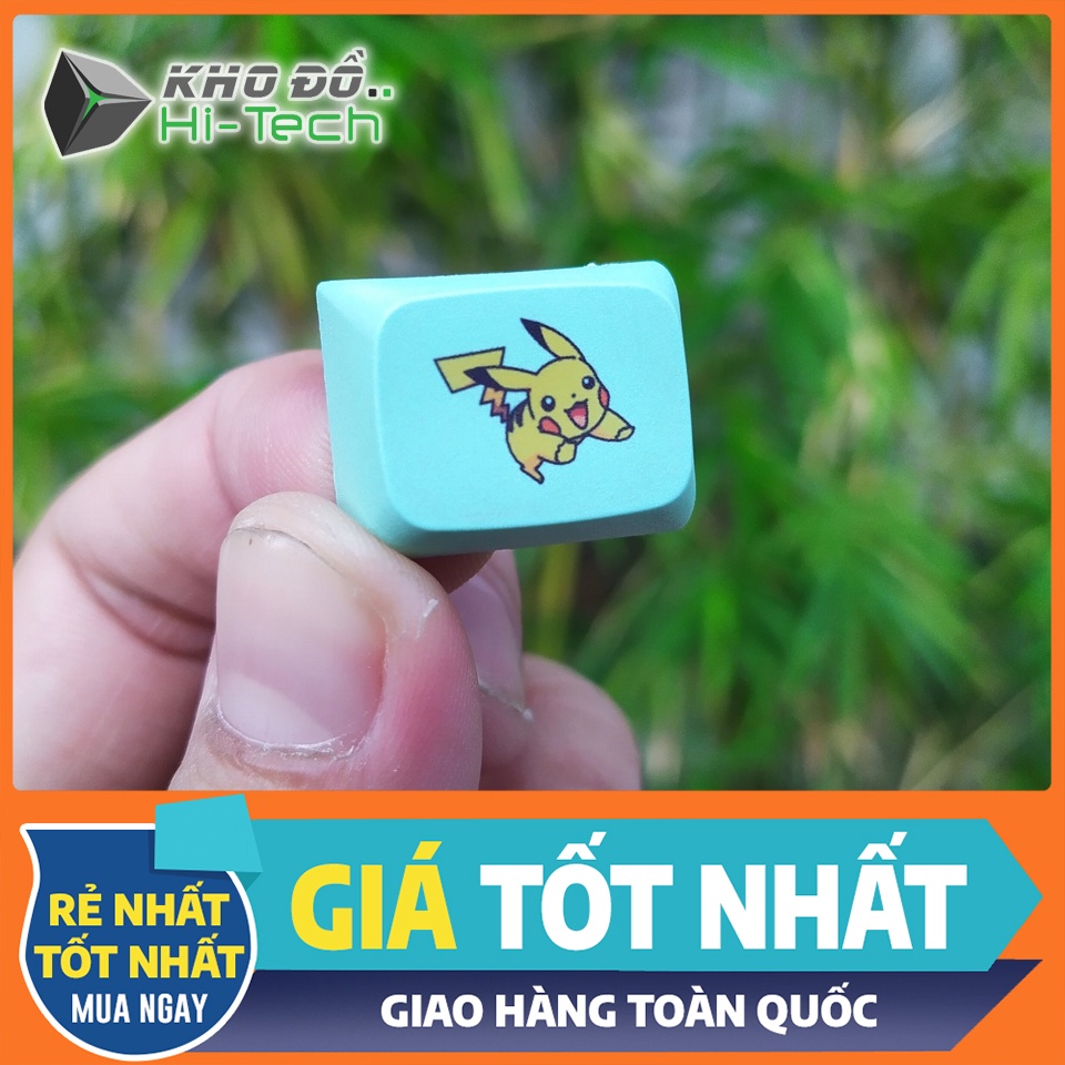 Keycap POKEMON lẻ cho bàn phím cơ 💖 𝘍𝘳𝘦𝘦𝘴𝘩𝘪𝘱 💖 XDA profile dày dặn, phù hợp với mọi bàn phím cơ tiêu chuẩn