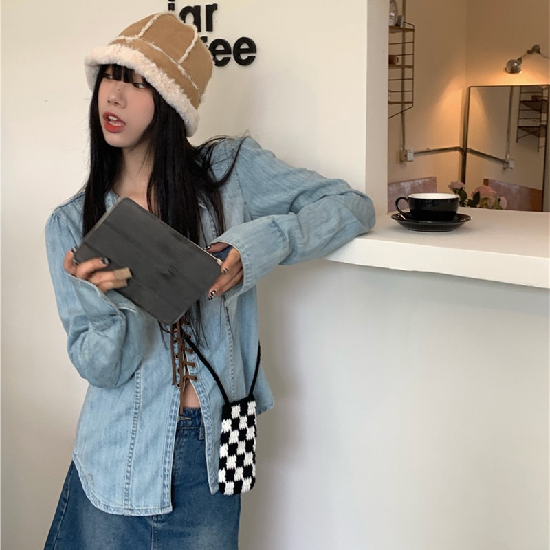 Áo Khoác Denim Tay Dài Chống Nắng Thời Trang Mùa Hè Quyến Rũ Cho Nữ