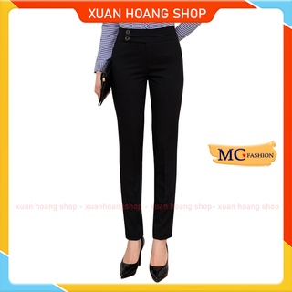 Quần tây nữ lưng cao ống đứng công sở mc fashion q0488