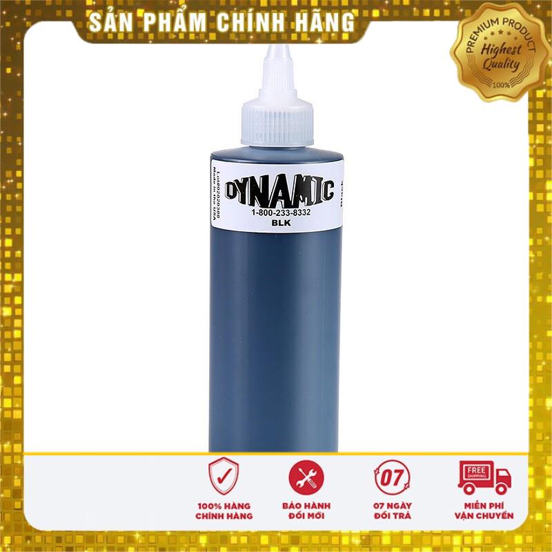 FREESHIPMực Xăm Tatoo Dynamic Black lọ 249ml