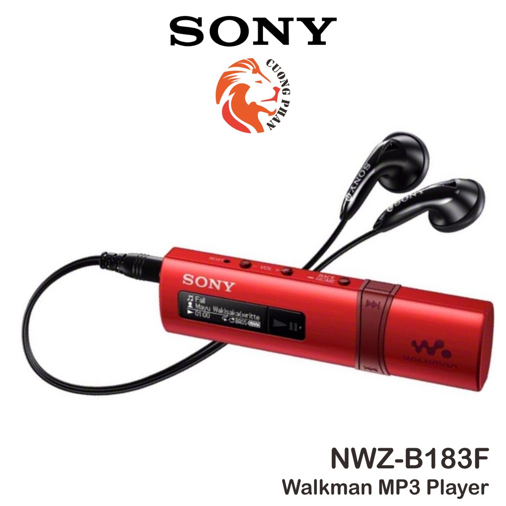 Máy Nghe Nhạc Sony Walkman MP3 NWZ-B183F | Bộ nhớ trong 4GB |