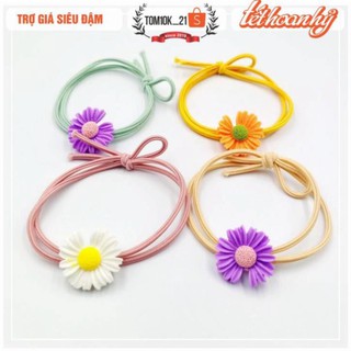 Chun buộc tóc hoa cúc Daisy mẫu 2