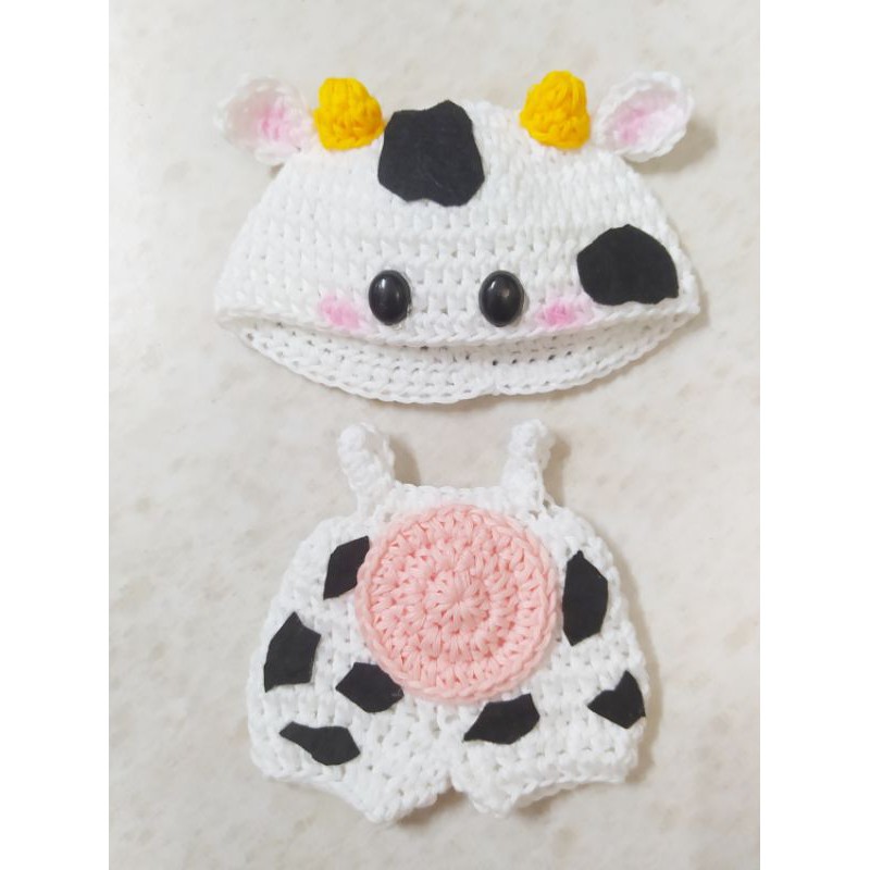 Set đồ len hươu cao cổ (hoặc bò sữa) size búp bê BJD 1/8, Baboliy, Ming, Mong