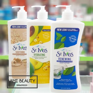 Sữa dưỡng ẩm toàn thân chống lão hóa St.Ives Daily Hydrating Vitamin E Body Lotion 621ml