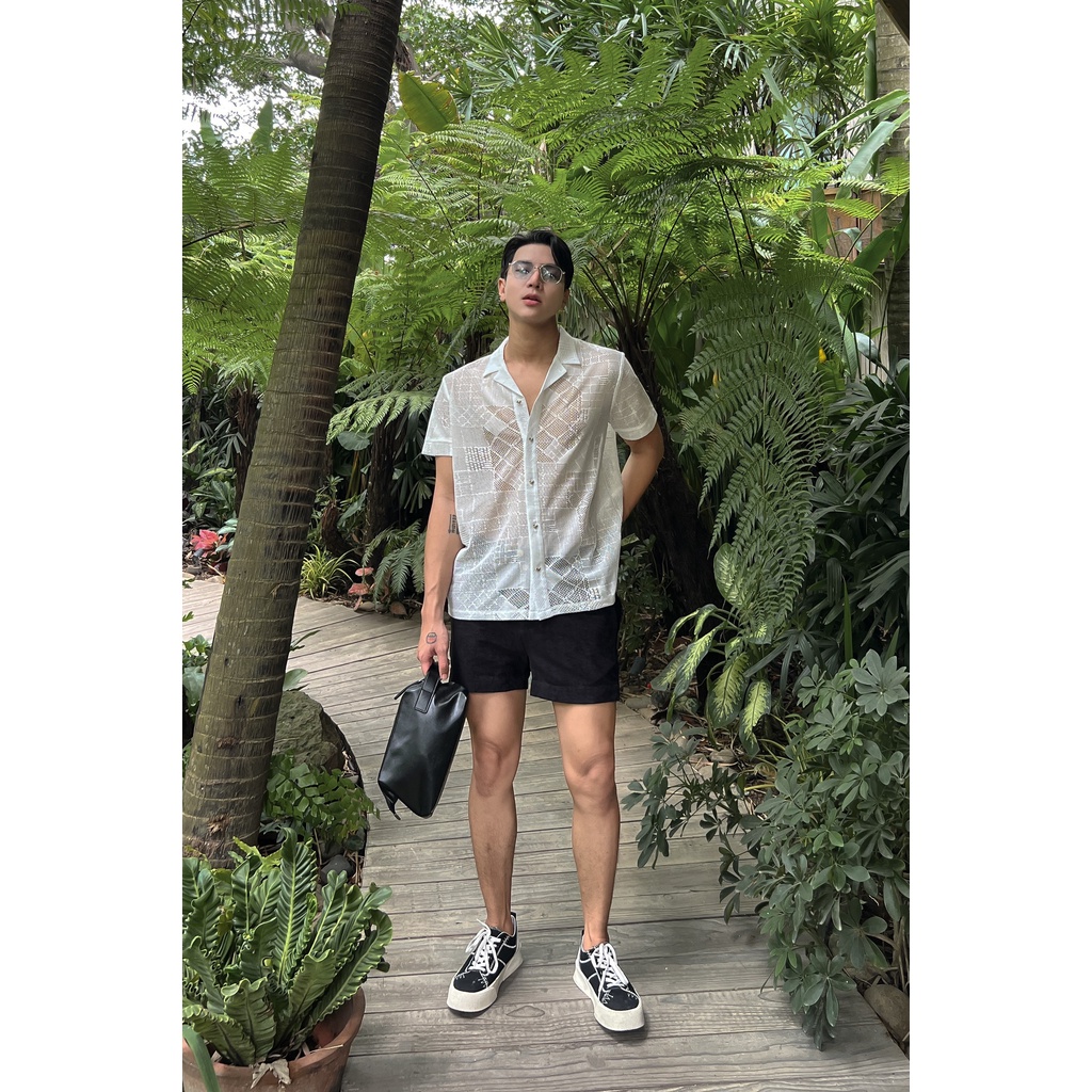 ÁO SƠ MI NAM KIỂU HÀN QUỐC TAY NGẮN - VERSI SHIRT
