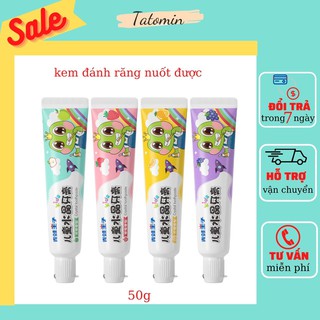 Kem Đánh Răng Trẻ Em Nuốt Được Hoàng Tử Ếch Hương Vị Trái Cây 50g